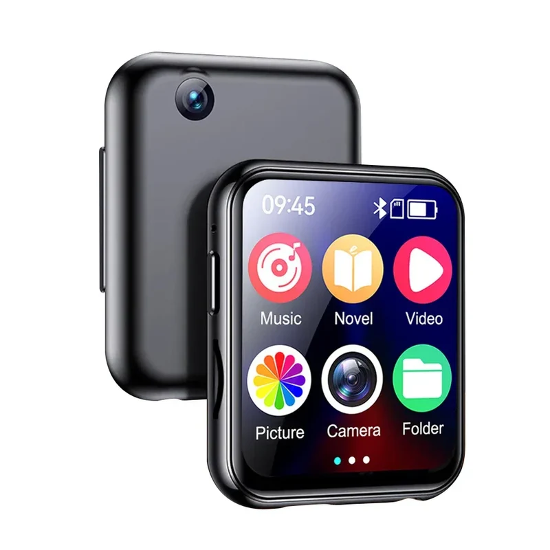 16-128GB Bluetooth 5.4 MP3 MP4 Player With Camera 2 Inch Touch Screen MP3 With 720P Camera/Speaker Video Recorder FM radio