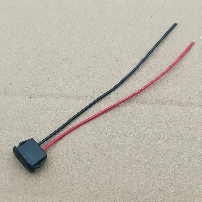 2Pin 4Pin USB Type C Connector Jack Female With card buckle 3A High Current Charging Jack Port USB-C Charger Plug Socket 2P 4P
