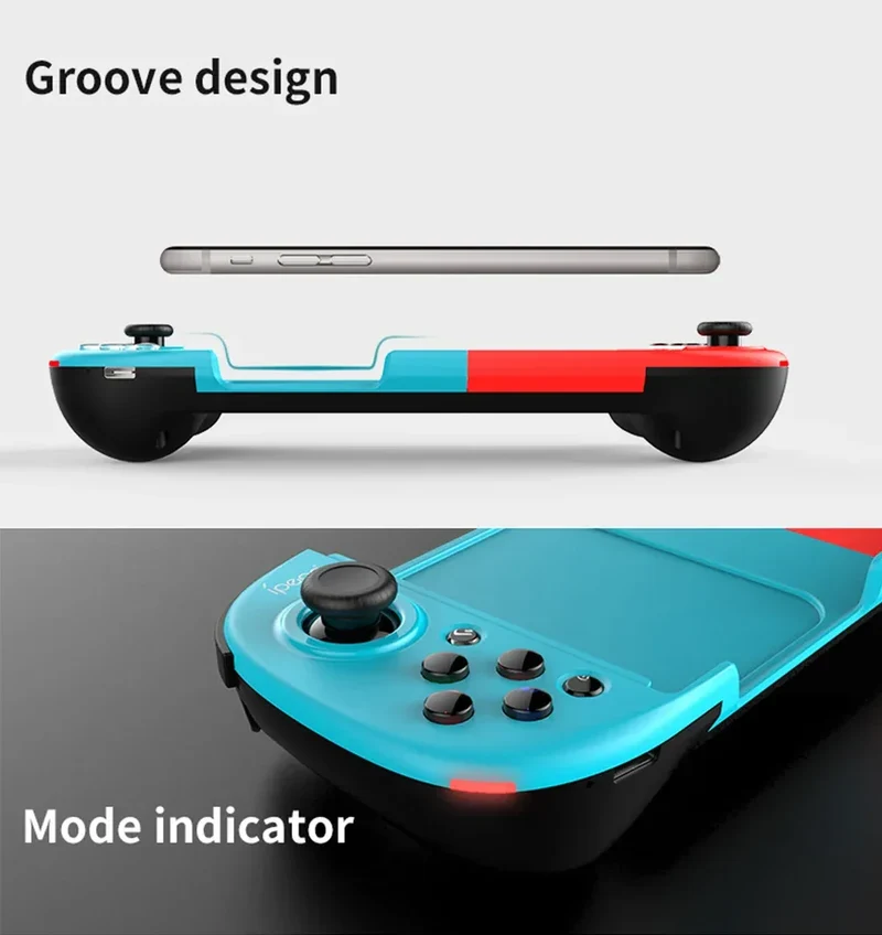 Ipega PG-9217 Wireless Bluetooth Gamepad Ultra-thin Game Controller Joystick For Android iOS MFI Games PC PS4 Nintendo Switch