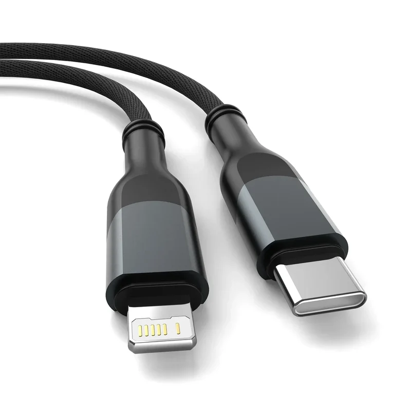 PD 27W Fast Charge Cable For iPhone 14 13 12 11 Pro Max X 6 7 8 Plus SE iPad USB Type C To Lighting Data Charger USBC Wire 2M 3M