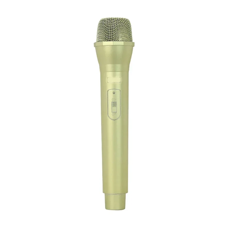 Artificial Handheld Microphone Simulation Fake Mic Prop Toy Festival 1PC Fake Plastic Mic