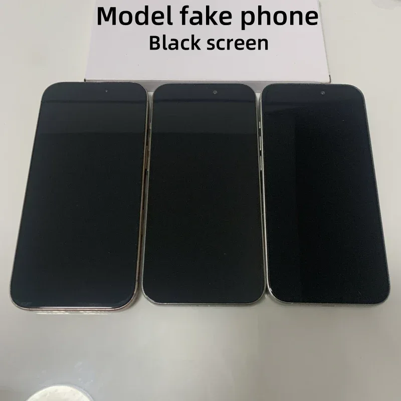 Fake Phones For Phone 16 15 14 Pro Max 13 12 X Model Dummy Cell Phone Not Working Counter Display Shooting Props Copy Faux Phone