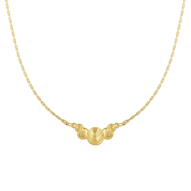 86 YORK Brand Classic Simple Star Pearl Necklace Collarbone Fashion Metal Chain Necklace for Women