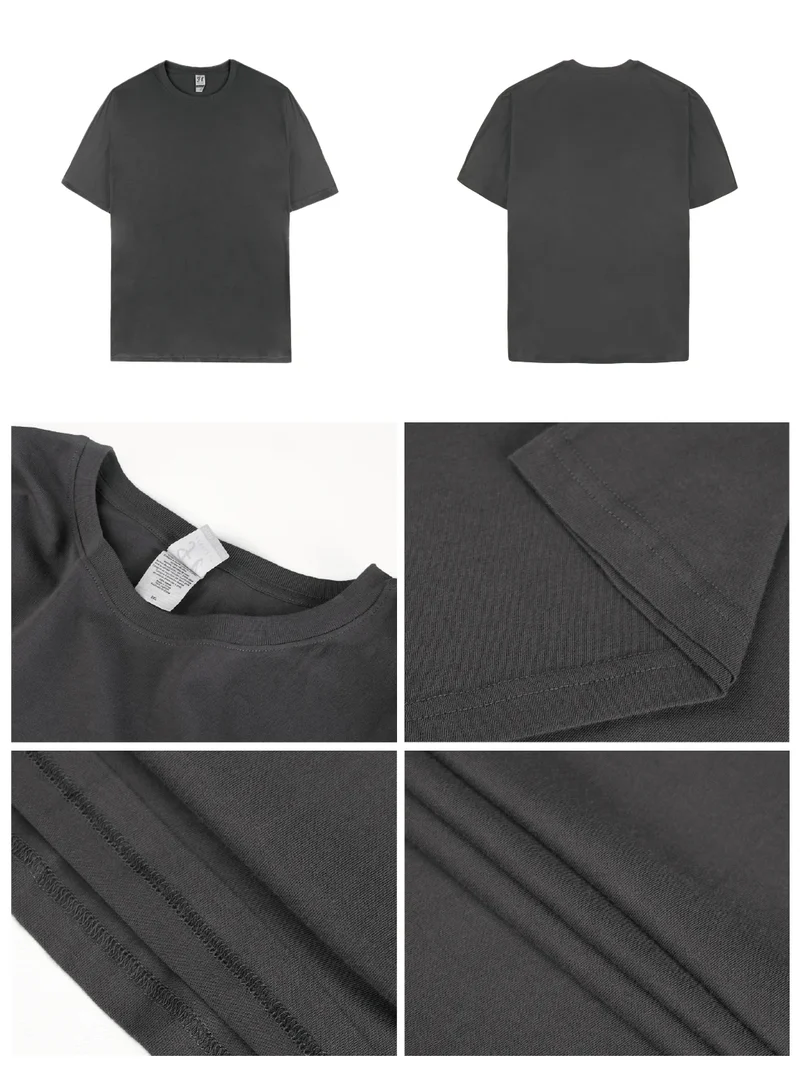 USA Stock High Quality 160g 100% Cotton Factory Price Manufacturer Custom Logo Printing T-Shirt Plain Unisex Women Men Tshirt