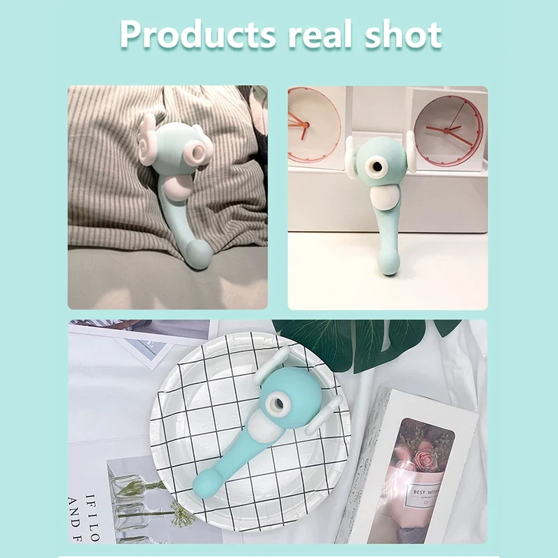 Cute Seahorse Vibrator for Women Clitoral Sucking & Vibration Toy Small Portable Design with Powerful Motor in US Stock