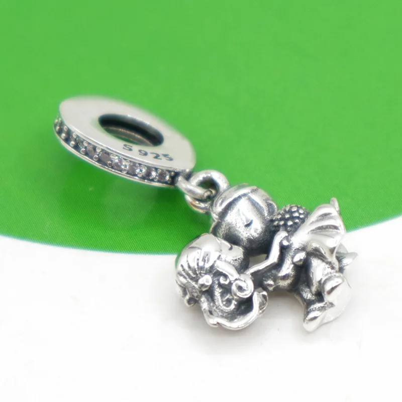 The New 925 Sterling Silver Charm Mother's Day Queen Crown Gift Box Fits Women Jewelry With Original Bracelet Accessories