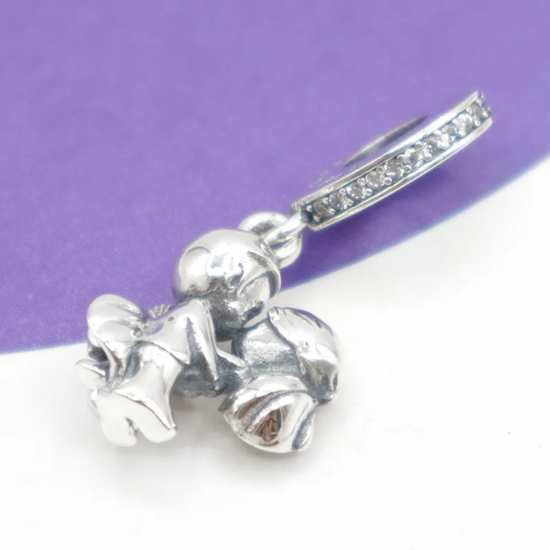 The New 925 Sterling Silver Charm Mother's Day Queen Crown Gift Box Fits Women Jewelry With Original Bracelet Accessories