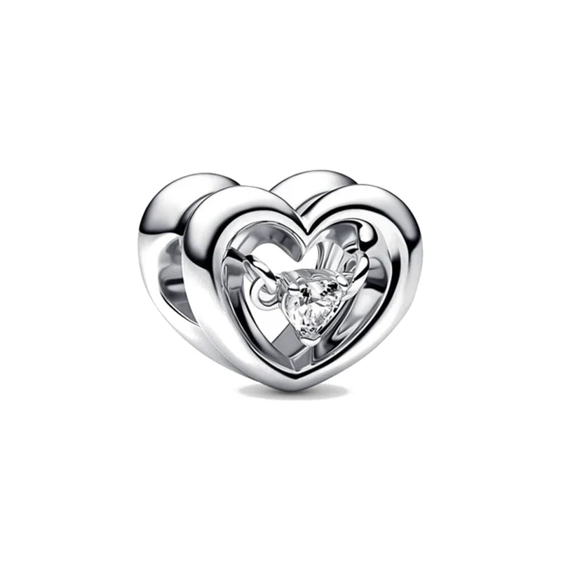 The New 925 Sterling Silver Charm Mother's Day Queen Crown Gift Box Fits Women Jewelry With Original Bracelet Accessories