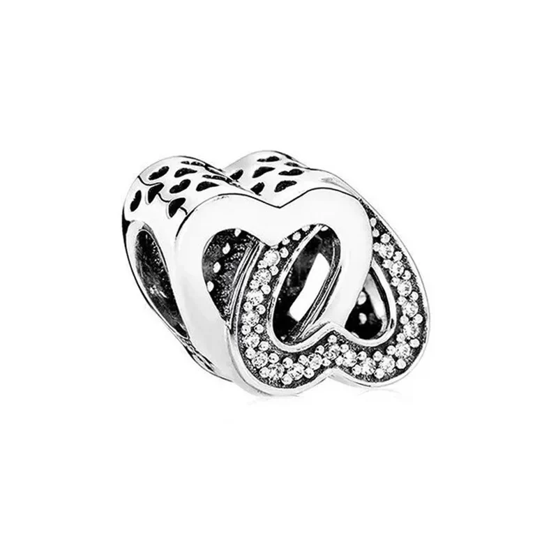 The New 925 Sterling Silver Charm Mother's Day Queen Crown Gift Box Fits Women Jewelry With Original Bracelet Accessories