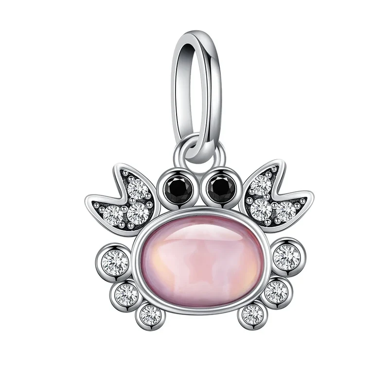 Elegant Mother's Day gifts For mom Ballet Pendant Fit Original Bracelet Diy Jewelry Fine Perfect Heart Rainbow Charm Daily Wear