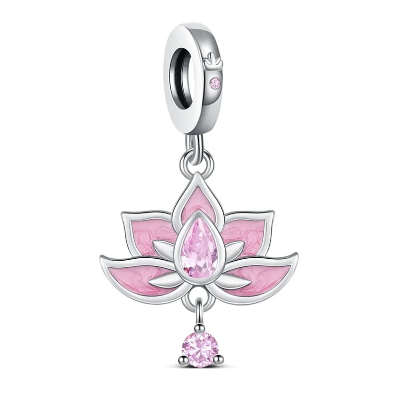 Elegant Mother's Day gifts For mom Ballet Pendant Fit Original Bracelet Diy Jewelry Fine Perfect Heart Rainbow Charm Daily Wear