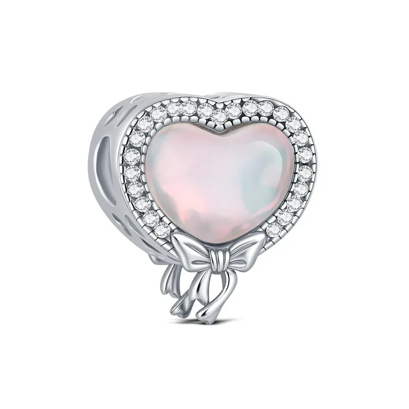 Elegant Mother's Day gifts For mom Ballet Pendant Fit Original Bracelet Diy Jewelry Fine Perfect Heart Rainbow Charm Daily Wear
