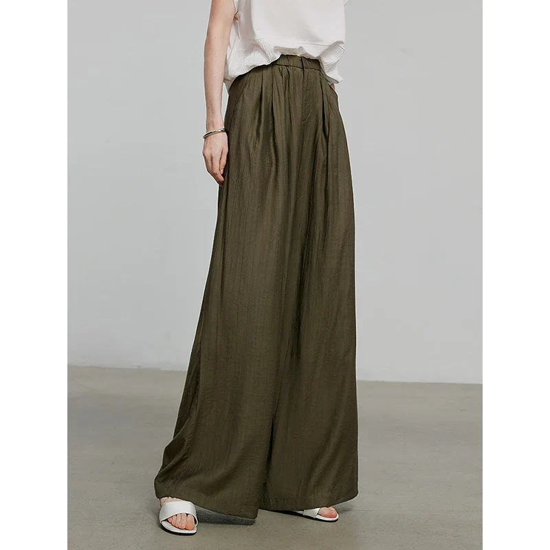 TOYOUTH Women Casual Pants 2025 Summer New Long Pants 8527002
