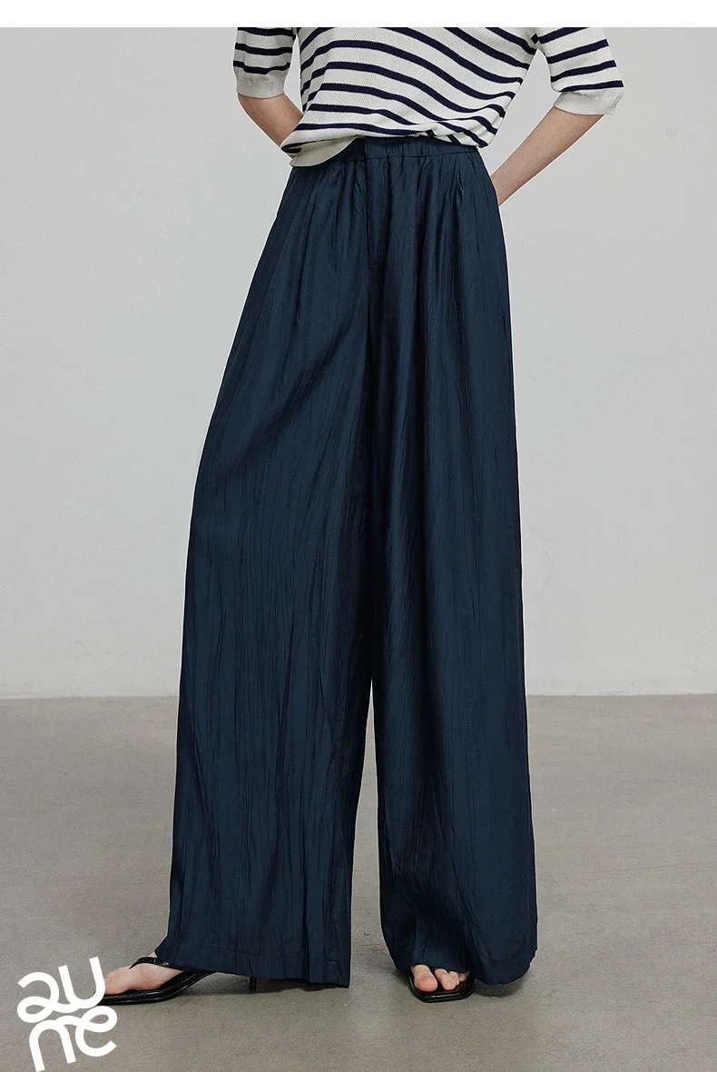 TOYOUTH Women Casual Pants 2025 Summer New Long Pants 8527002