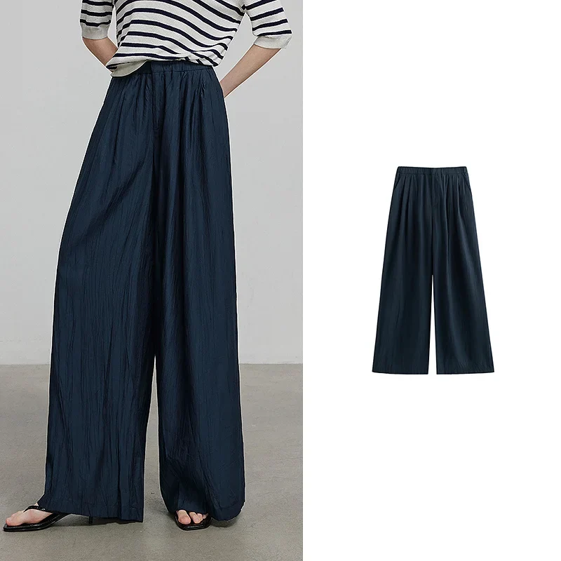 TOYOUTH Women Casual Pants 2025 Summer New Long Pants 8527002