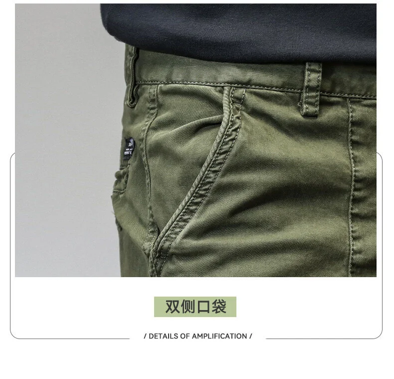 CAAYU Joggers Cargo Pants Men Casual Y2k Multi-Pocket Male Trousers Sweatpants Streetwear Techwear Tactical Track Gray Pants Men