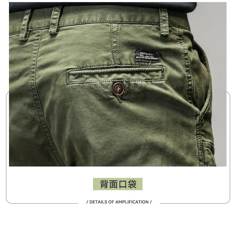 CAAYU Joggers Cargo Pants Men Casual Y2k Multi-Pocket Male Trousers Sweatpants Streetwear Techwear Tactical Track Gray Pants Men