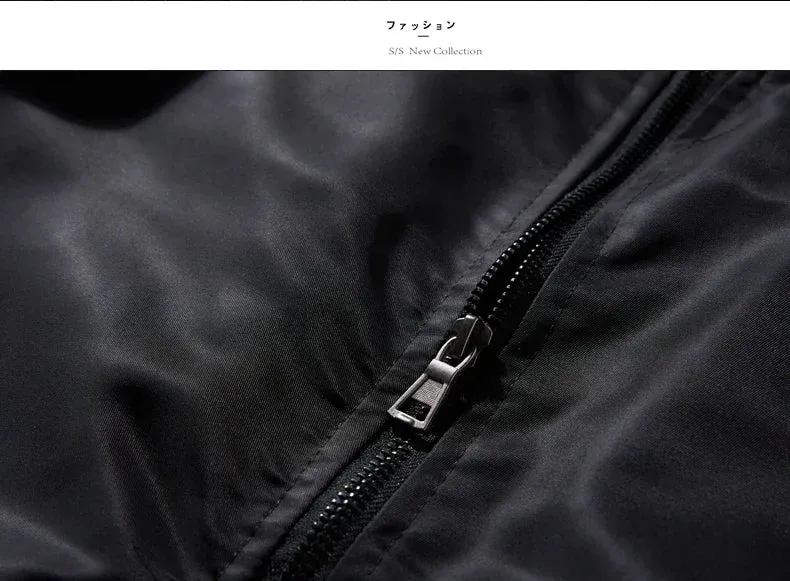 Bomber Jacket Men Women Spring Autumn Solid Pilot Jacket Military Flight Baseball Coat Male Fashion Army Green Windbreaker
