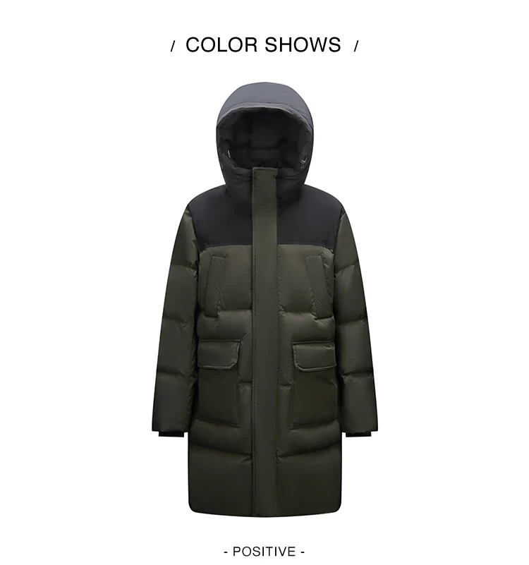 Semir Down Jacket Men 2026 New Waterproof Thick Outerwear Long Length Winter Clothing Couple