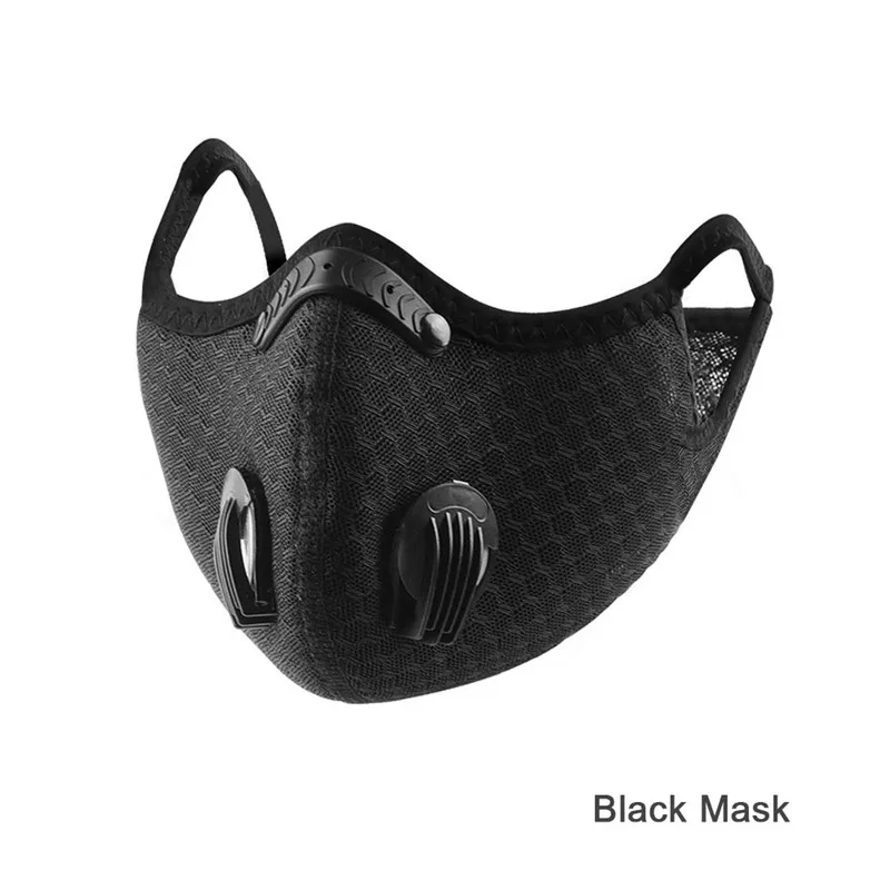 Sport Face Mask Activated Carbon Filter Dust Mask PM 2.5 Anti-Pollution Running Training MTB Road Bike Cycling Mask