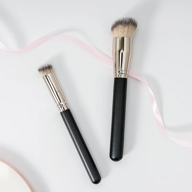 Foundation Concealer Makeup Brushes Cover Synthetic Dark Circle Angled Seamless Liquid Cream Cosmetics Contour Brush Beauty Tool