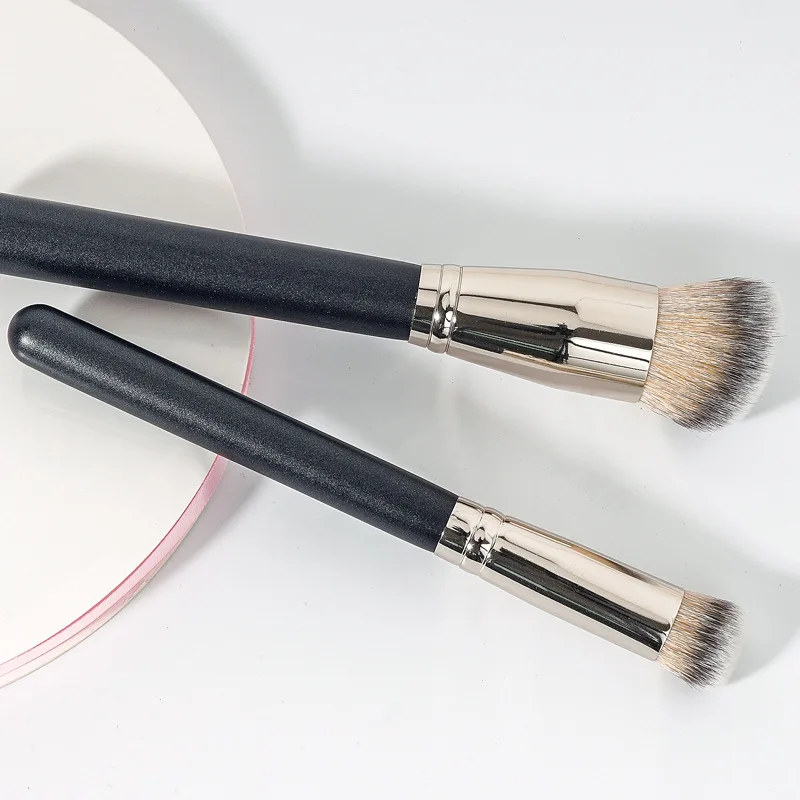 Foundation Concealer Makeup Brushes Cover Synthetic Dark Circle Angled Seamless Liquid Cream Cosmetics Contour Brush Beauty Tool