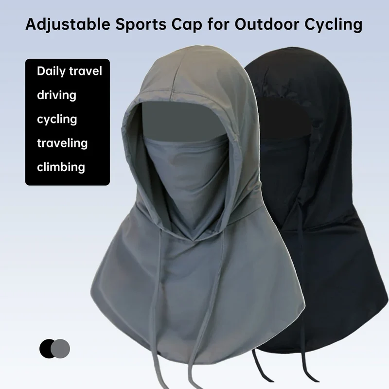UV Protection Classic Cooling Balaclava Breathable Ice Silky Full Face Mask For Cycling Travel Outdoor Sports UPF50+ Balaclava