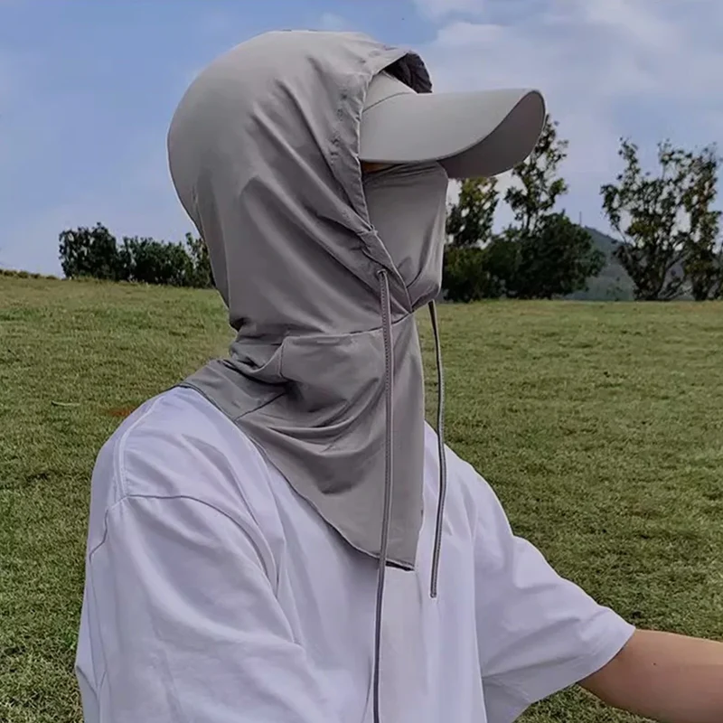 UV Protection Classic Cooling Balaclava Breathable Ice Silky Full Face Mask For Cycling Travel Outdoor Sports UPF50+ Balaclava