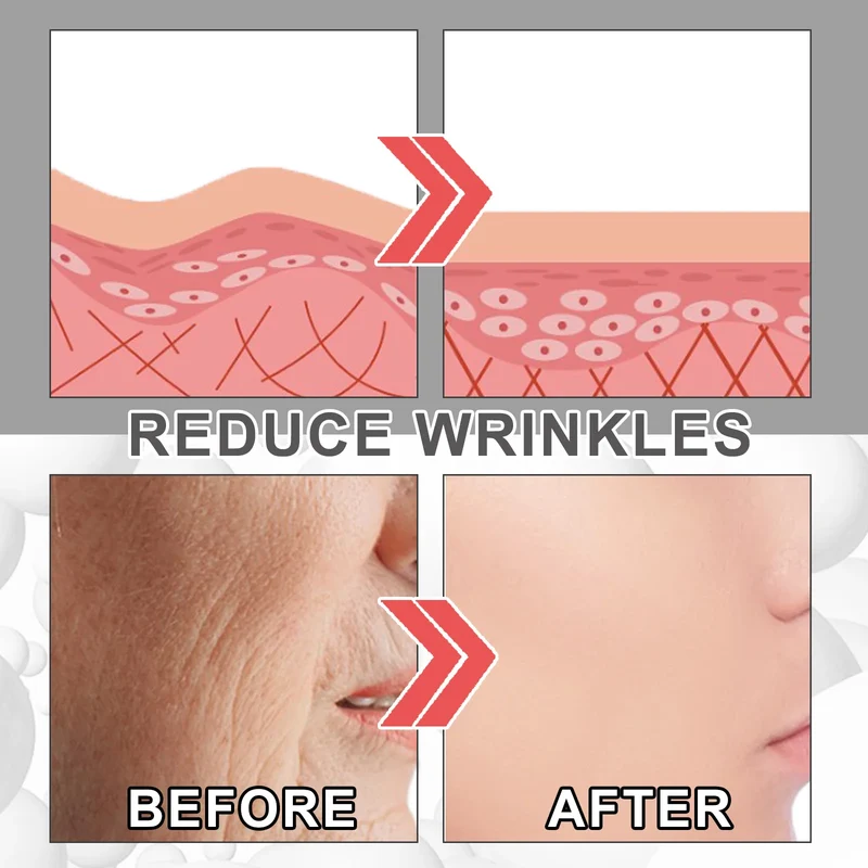 Collagen Booster Face Cream Moisturizing Firming Skin Care for Women Reduces Wrinkles Fine Lines 30ml Hyaluronic Acid Skincare