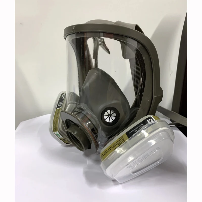 6800 Anti-gas full face mask spray paint chemical grinding activated carbon for gas mechanical polishing logging coating welding
