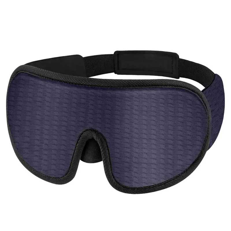 3D Sleep Mask Blindfold Sleeping Aid Eye Mask Soft Memory Foam Face Mask Eyeshade 99% Blockout Light Slaapmasker Eye Cover Patch