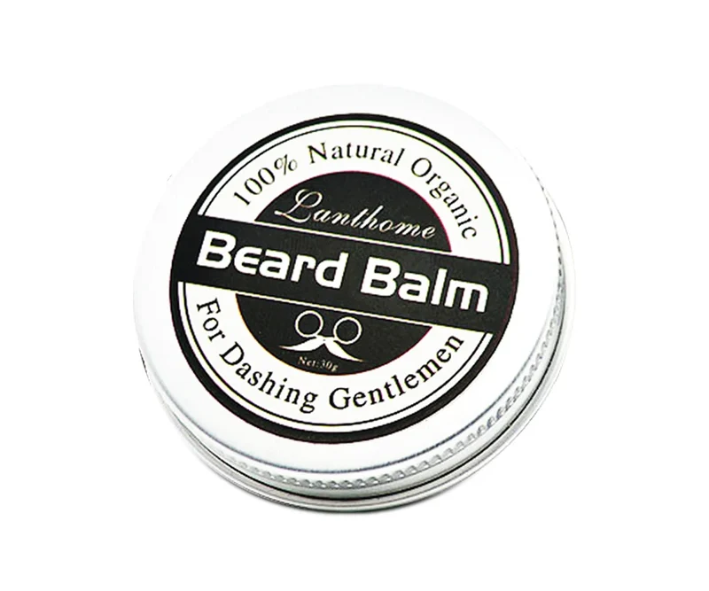30g Beard Balm Conditioner Oil Improves Beard Softness Manageability Hair Growth Treatment Men Beard Wax Beauty Care