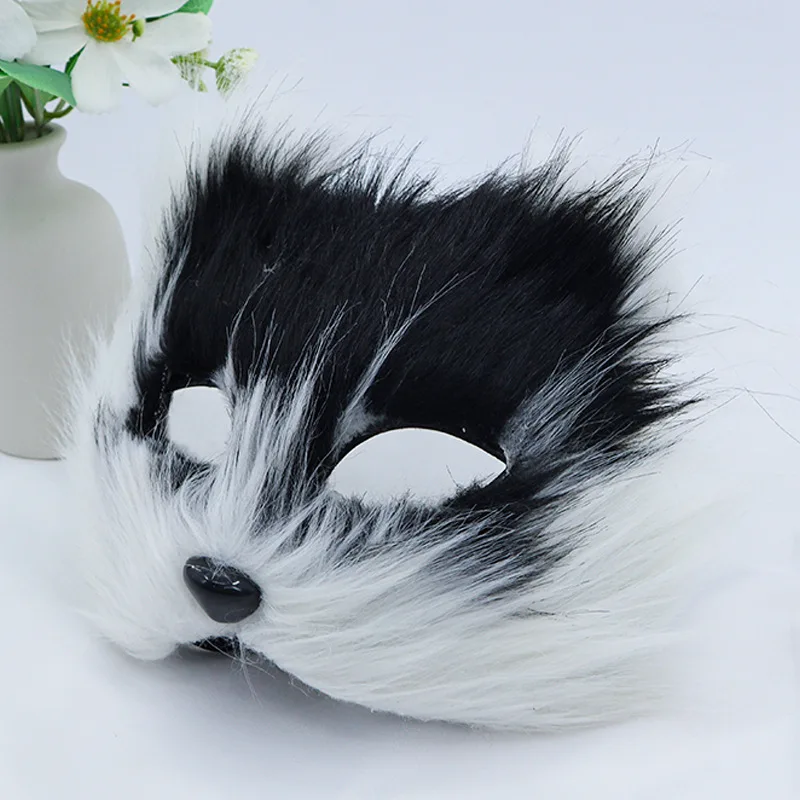 Fashionable Halloween Fox Face Mask Masquerade Ball Women's Face Jewelry