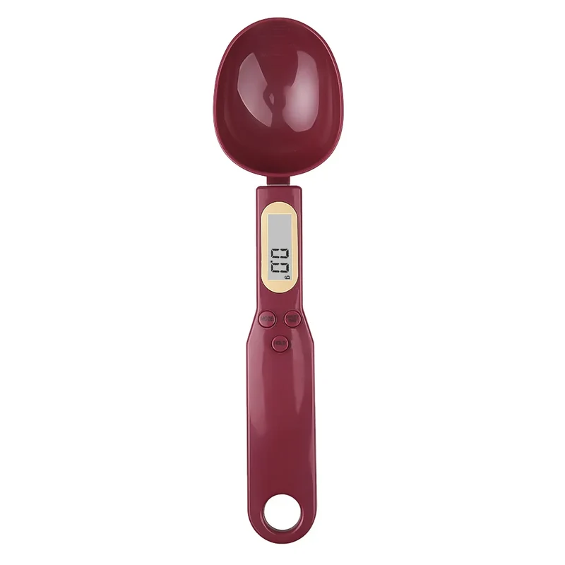 Weighing Spoon Scale Home Kitchen Tools Electronic Measuring Coffee Food Flour Powder Baking LCD Digital Measurement Adjustable