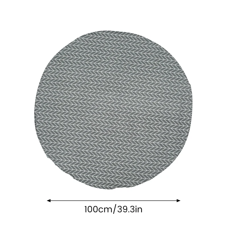 Round Tablecloth Washable Table Cloth Decorative Table Cover for Wedding Holiday Christmas Party Picnic Dining Room Table Covers