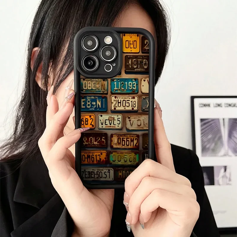 Burgundy Leopard Lips Pool Ball English Printed Phone Case For iPhone 17 16 15 14 13 12 11 Pro Max XS XR X 16 Plus 17 Air Cover
