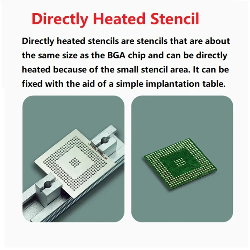 BGA Reball Stencil For RX580 RX580G 215-0876205 215-0876184 215-0909018 215-0910038 215-0910066 215-0910052 Graphics Chip Ball