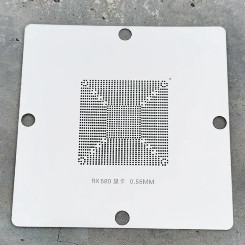 BGA Reball Stencil For RX580 RX580G 215-0876205 215-0876184 215-0909018 215-0910038 215-0910066 215-0910052 Graphics Chip Ball