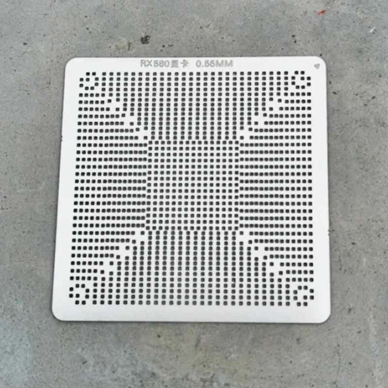 BGA Reball Stencil For RX580 RX580G 215-0876205 215-0876184 215-0909018 215-0910038 215-0910066 215-0910052 Graphics Chip Ball