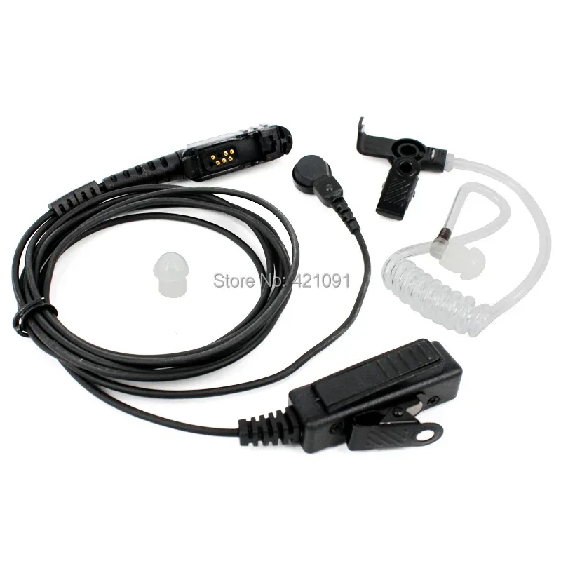 PPT Headset Earpiece For Motorola Xir P6600 P6620 XPR3300 XPR3500 MTP3250 Two Way Radio Walkie Talkie Air Acoustic Tube