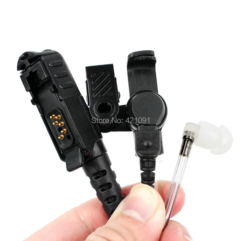 PPT Headset Earpiece For Motorola Xir P6600 P6620 XPR3300 XPR3500 MTP3250 Two Way Radio Walkie Talkie Air Acoustic Tube