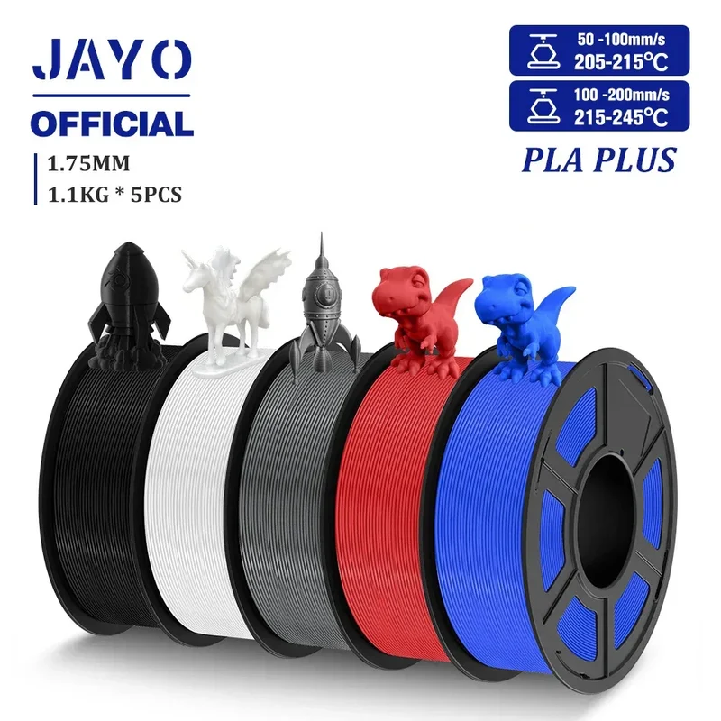 JAYO PLA/PLA META/PETG/SILK/PLA+/Wood/ ABS/Marble 3D Printer Filament 1.75mm 5KG 3D Printing Materials for 3D Printer&3D Pen