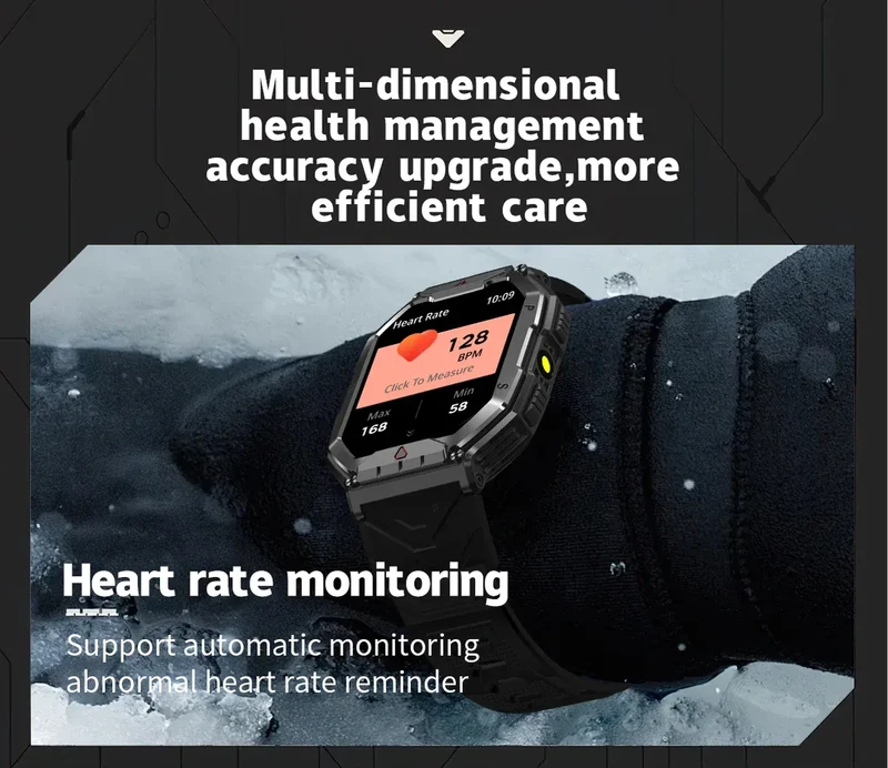 2025 New Men's Smart Watch 360 * 360 HD Touch Screen Sports Waterproof Smartwatch Health Monitoring Bluetooth Call Smart Watches