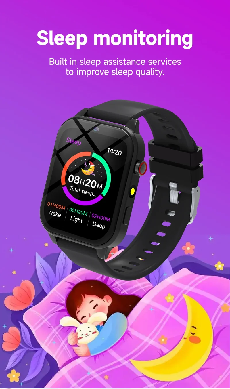 Kids Smartwatch Game Flashlight Toy Waterproof Electronics Touch Screen HD Camera Alarm Children watch Boy Girl Birthday Gift