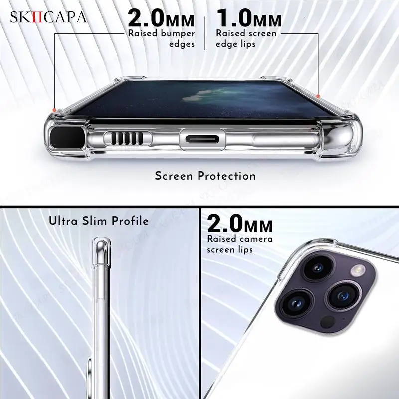 Ring Holder Wallet Card Slot Phone Case for Xiaomi 14T 14 Pro Airbag Shockproof Soft Silicone Transparent Cover for Redmi 14C 4G