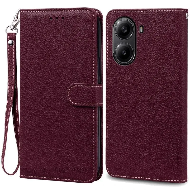 For Poco X7 Pro Case Leather Wallet Phone Case For Xiaomi Poco X7 Pro 5G Case Book Coque Fundas Cover For Poco X7 Pro 5G Bumper