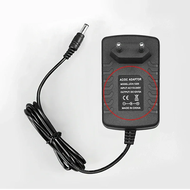Electronic Power Supply Transformer for Led Light Strips AC/DC 110V 220V to 12V 1A 2A 3A Power Converter Adapter LED Driver
