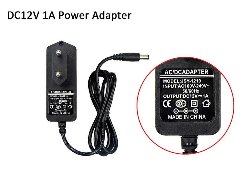 Electronic Power Supply Transformer for Led Light Strips AC/DC 110V 220V to 12V 1A 2A 3A Power Converter Adapter LED Driver