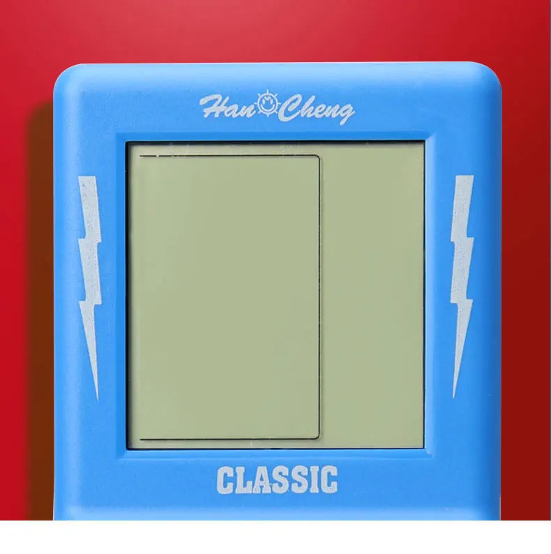 Classic Retro Handheld Game Players for Tetris Console Large Screen Children's Nostalgic Pocket Game Machine Kids Puzzle Toys