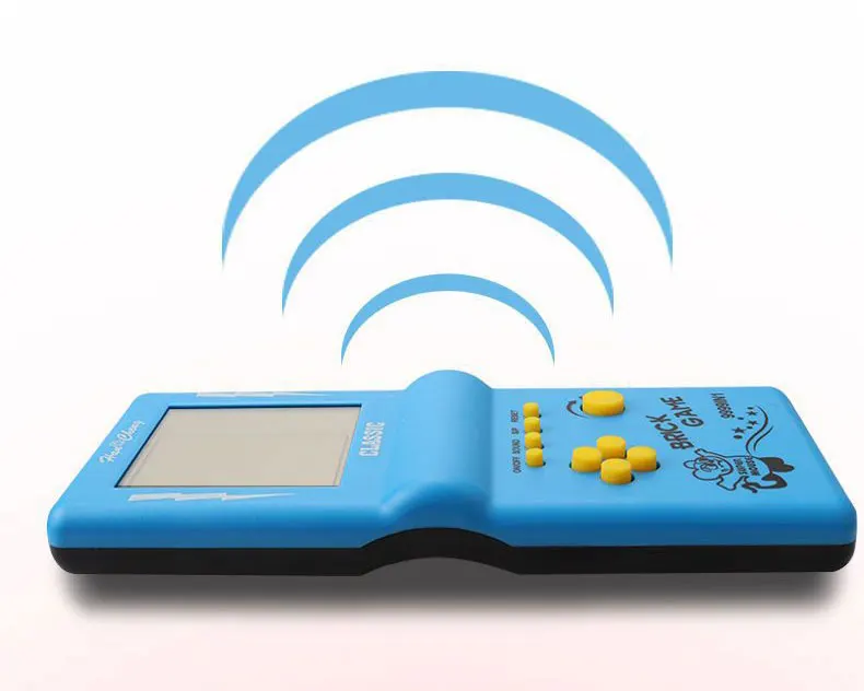 Classic Retro Handheld Game Players for Tetris Console Large Screen Children's Nostalgic Pocket Game Machine Kids Puzzle Toys